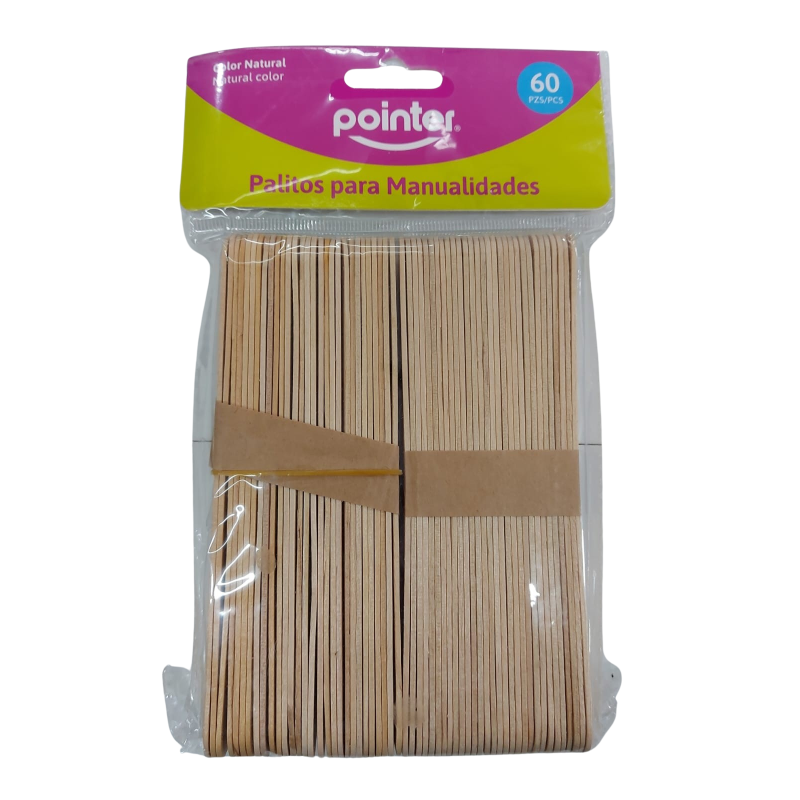 Palito de helado jumbo natural