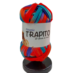 Trapillo Petunia Trapito 100gr Matizado color 22