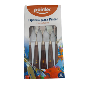 Espatulas para pintar, set 5 piezas