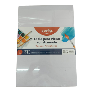 Tabla para pintar con acuarela