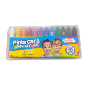 Pinta caritas 12 colores Artel
