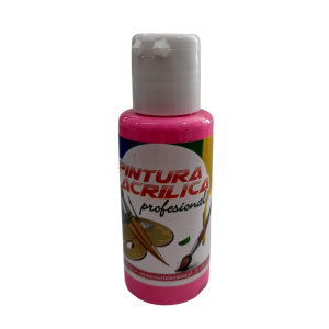 Pintura acrilica Color 705 Fluor Rosa Artelaminas 50mL