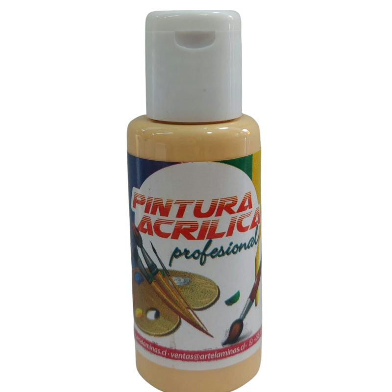 Pintura acrilica Color 6 Amarillo Napoles Artelaminas 50mL