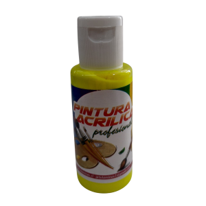 Pintura acrilica Color 702 Fluor Amarillo Artelaminas 50mL