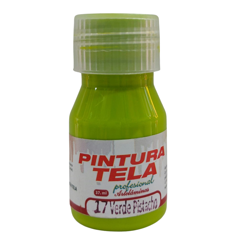 Pintura para telas Color 17 Verde Pistacho Artelaminas 37mL