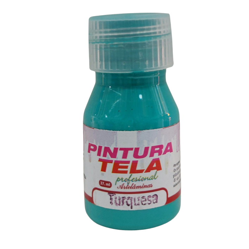Pintura para telas Color 27 Turquesa Artelaminas 37mL