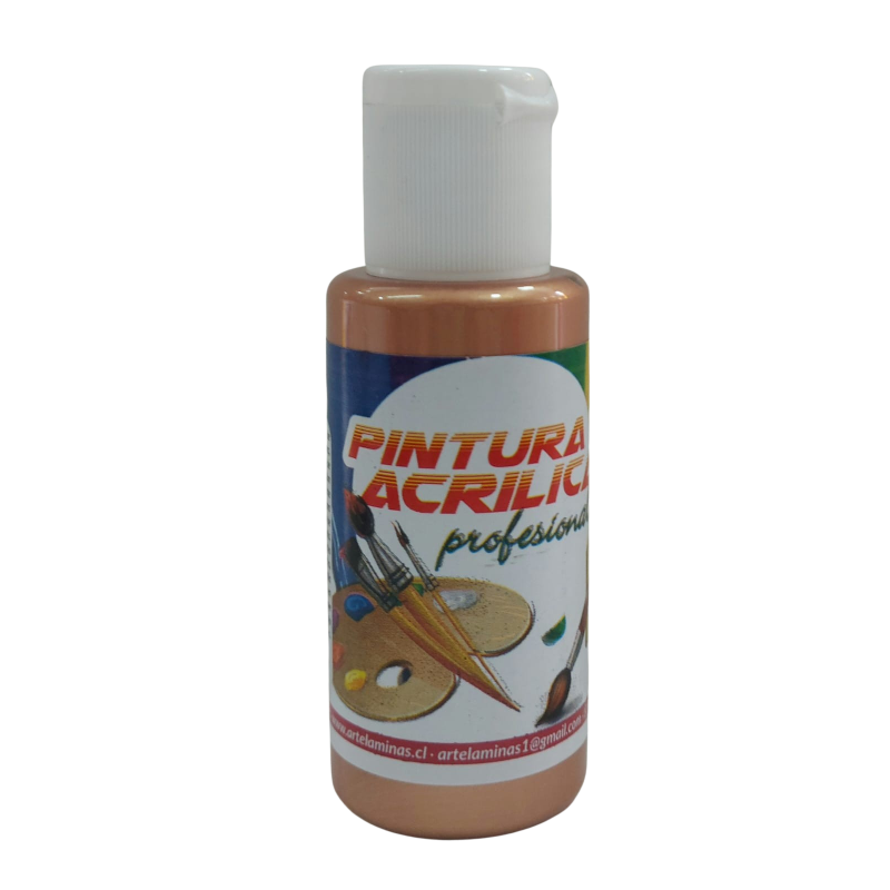 Pintura acrilica Color 669 Metalico Cafe Artelaminas 50mL