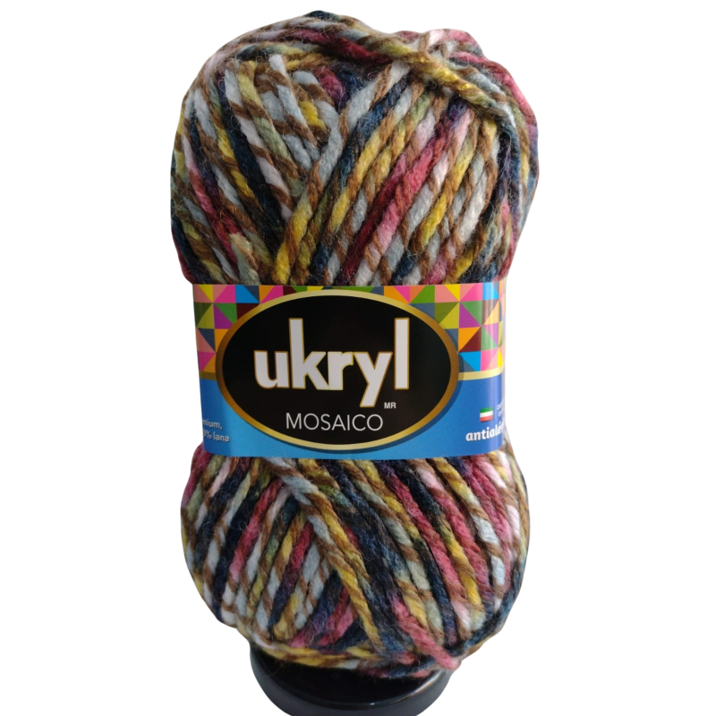 Lana Ukryl Mosaico 100gr 3