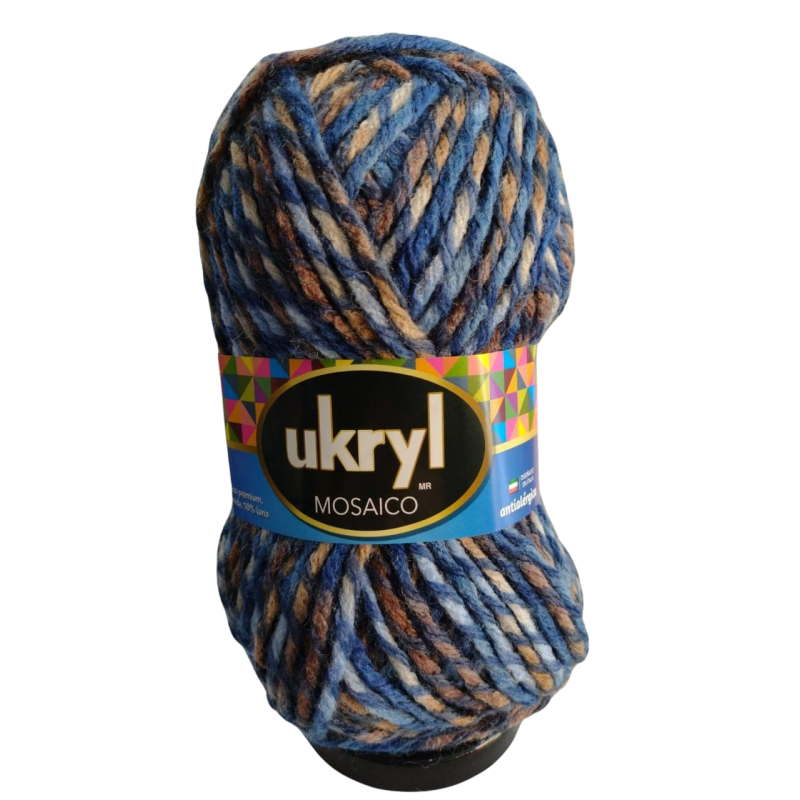 Lana Ukryl Mosaico 100gr 7