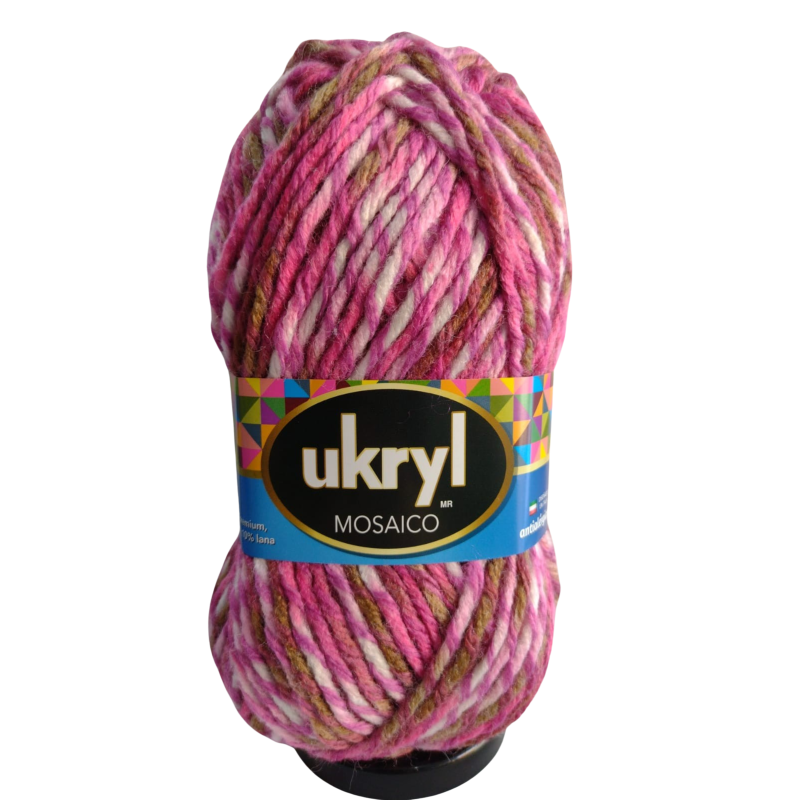 Lana Ukryl Mosaico 100gr 8