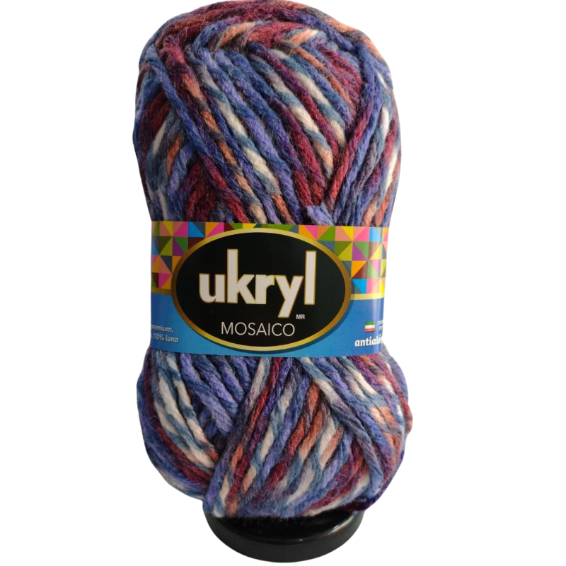 Lana Ukryl Mosaico 100gr 10