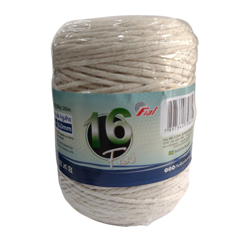 Macrame Fios Fial 16 500gr