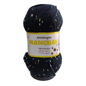 Lana Tetejo Manchas 100gr BLACK