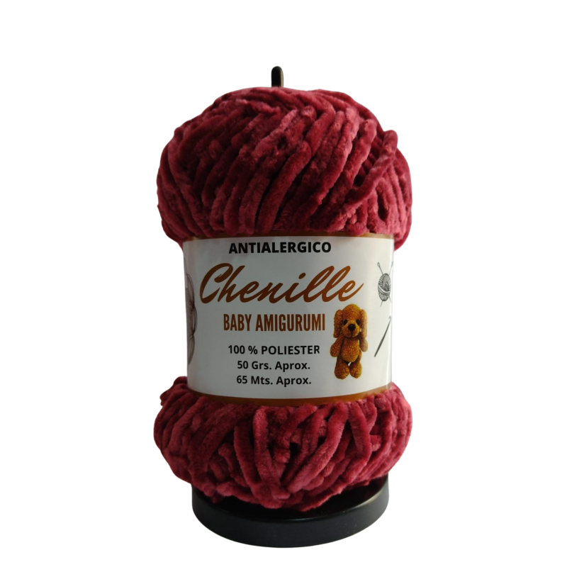 Lana Tetejo Chenille Baby Amigurumi 50gr 5