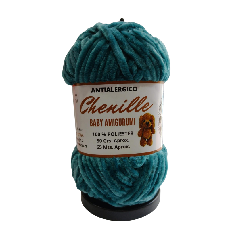 Lana Tetejo Chenille Baby Amigurumi 50gr 56