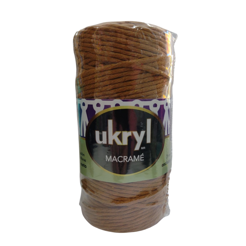Macramé Ukryl 3mm 400gr 10
