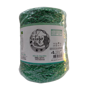 Hilo Tetejo algodon lurex N4 500g 47P