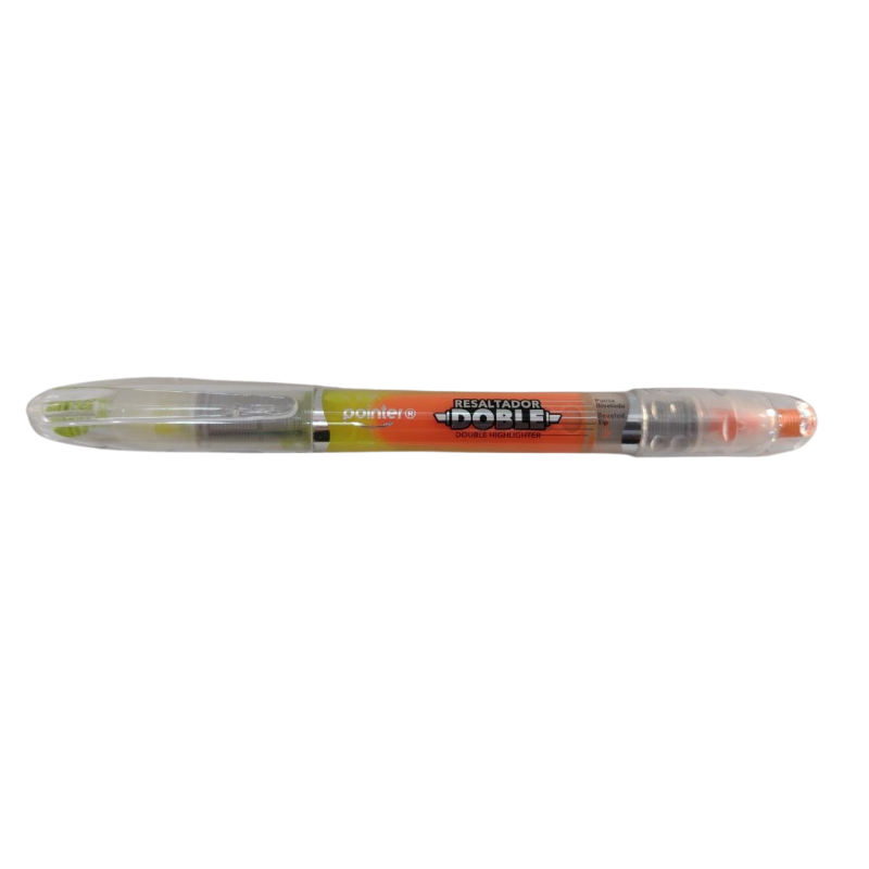 Destacador doble punta