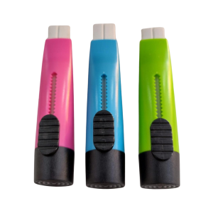 Goma de borrar retractil