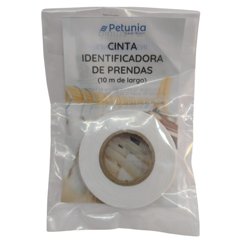 Cinta identificadora de prendas X10metros
