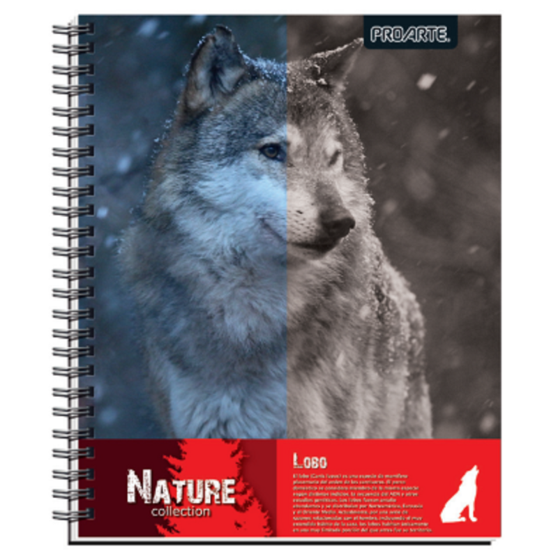 Cuaderno universitario cuadro 7mm 100 hojas Proarte (Nature)