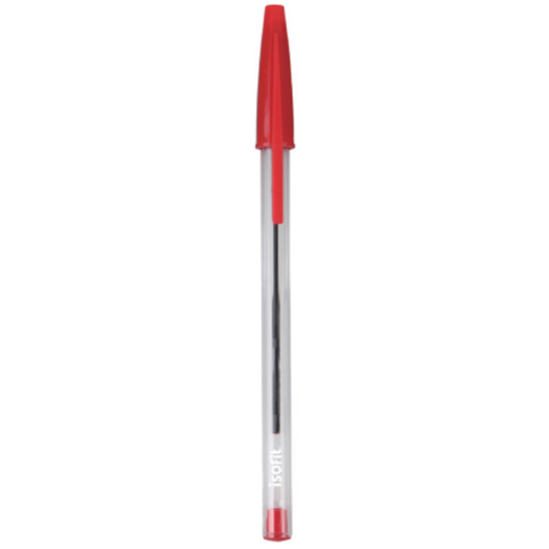 Boligrafo 0.7mm ISOFIT rojo