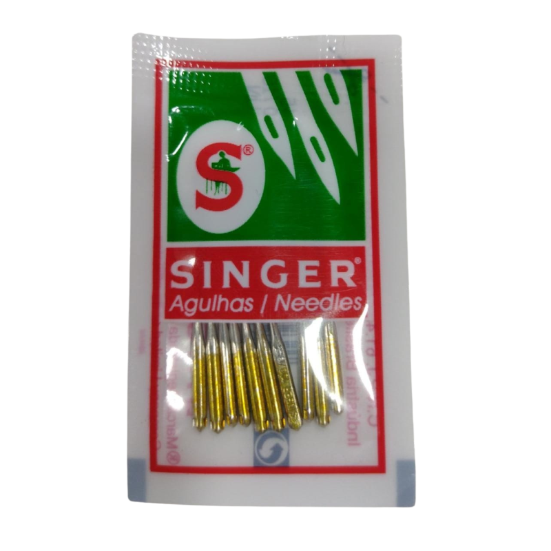 Aguja para maquina casera tipo singer 80/11 (x10)