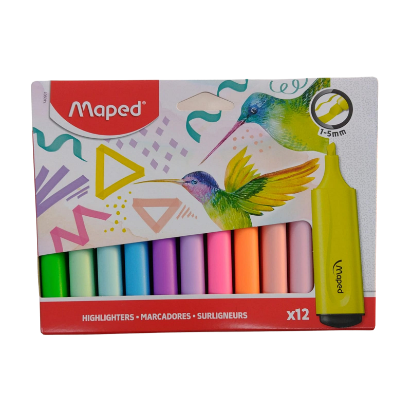 Destacadores Mapped X12