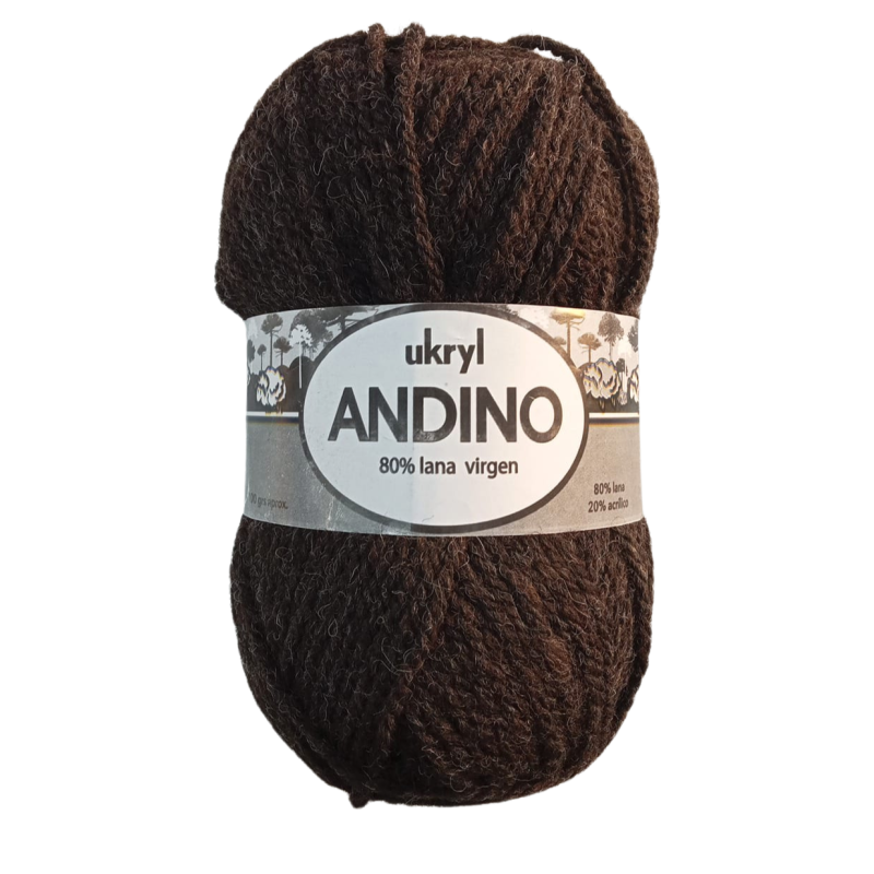 Lana Ukryl Andino 80% Lana 100gr 9300
