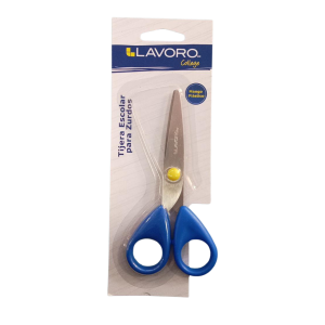 Tijera escolar para zurdos