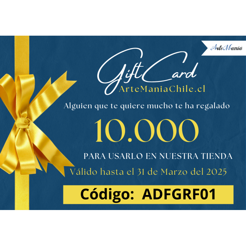 GiftCard cupo 10.000