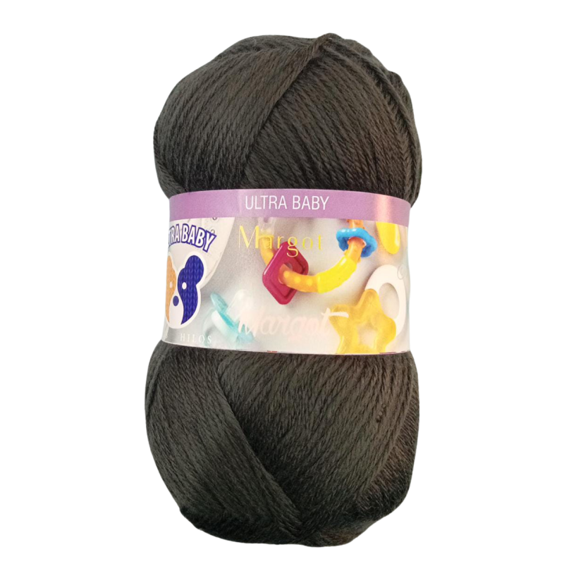 Lana La Margot Ultra Baby 100gr 2 (Gris)