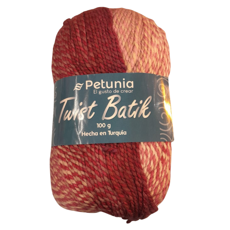 Lana Petunia Twist Batik 100gr 3080
