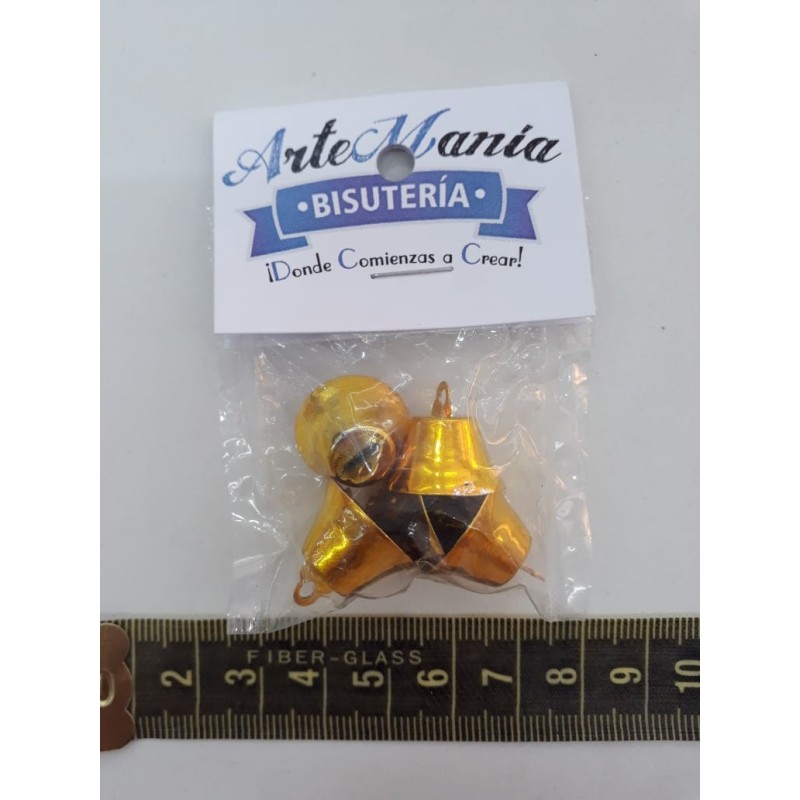 Campana metalica X3 (2,5cm diametro)