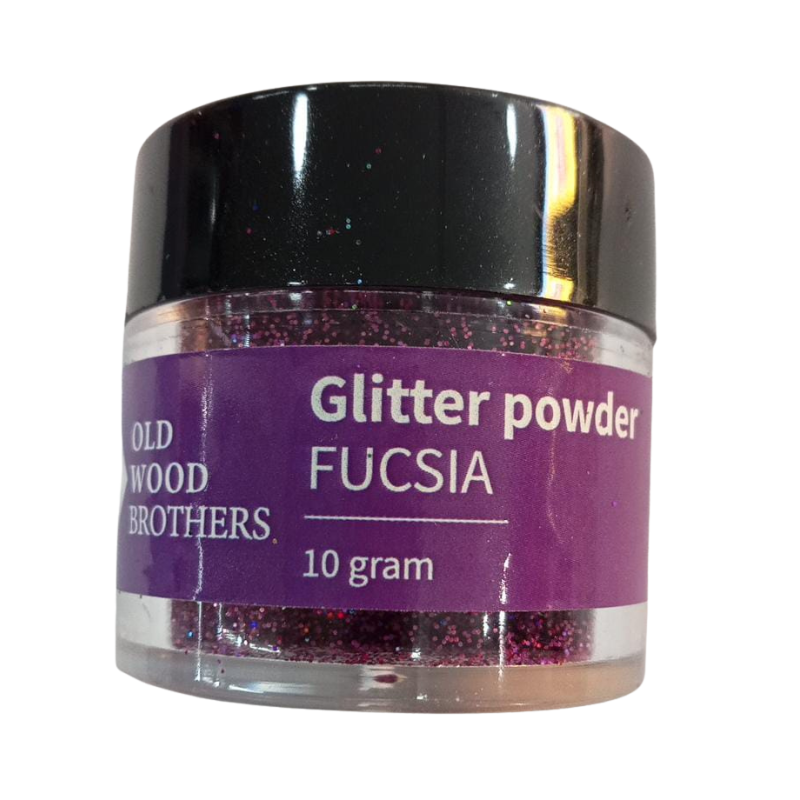 Glitter fino 10gr para uso en resina Fucsia G03