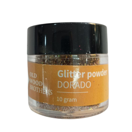 Glitter fino 10gr para uso en resina Dorado G06