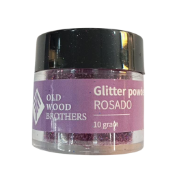 Glitter fino 10gr para uso en resina Rosado G10