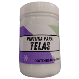 Pintura para telas ArteMania 100ml Blanca