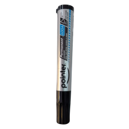 Plumon permanente punta redonda azul