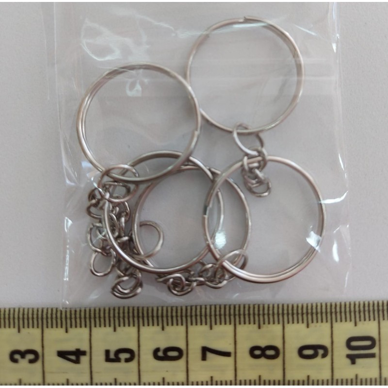 Argolla para llavero lisa chica X5