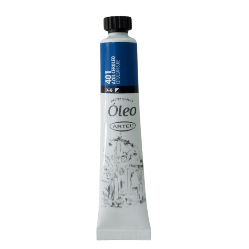 Artel Oleo 22ml color 401 azul ceruleo