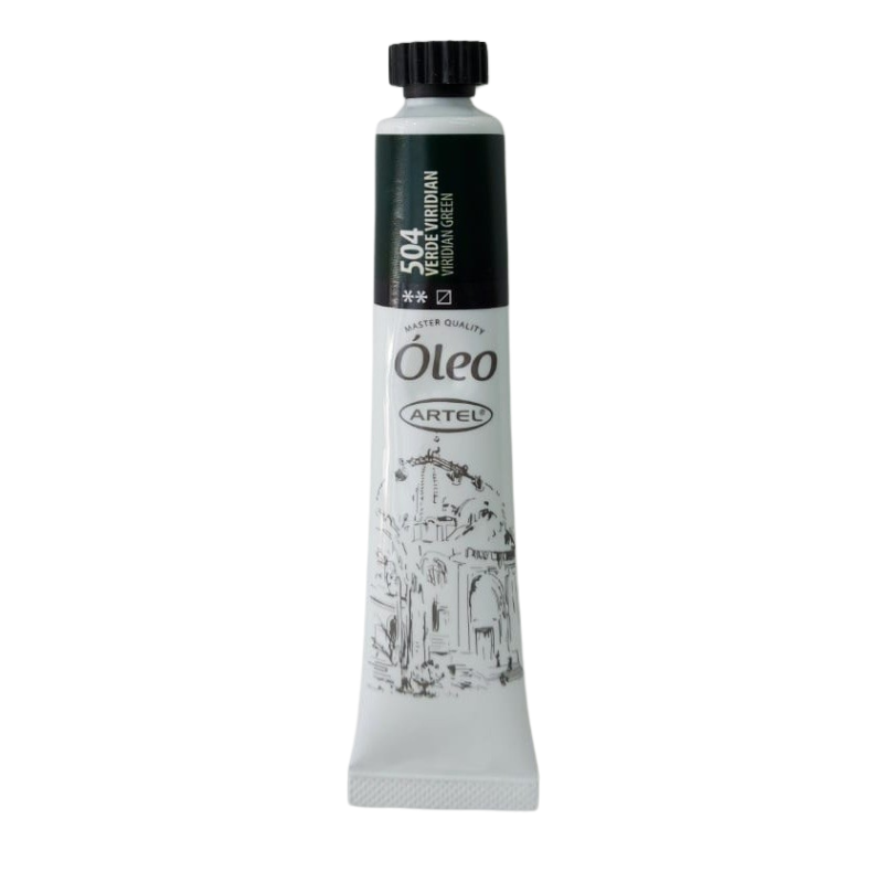 Artel Oleo 22ml color 504 verde viridian