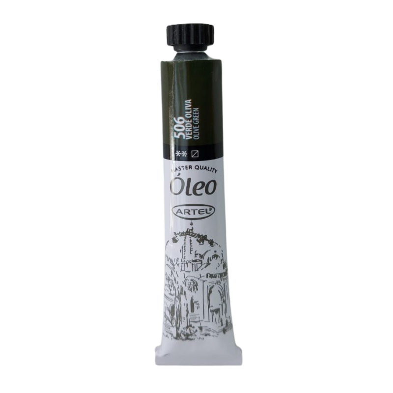 Artel Oleo 22ml color 506 verde oliva