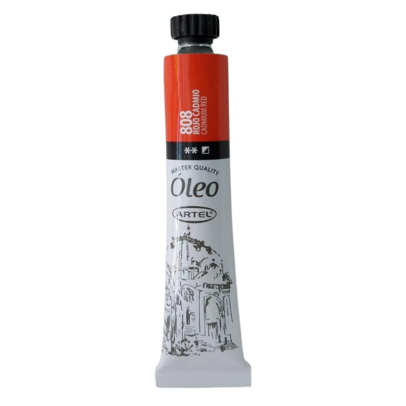 Artel Oleo 22ml color 808 rojo cadmio