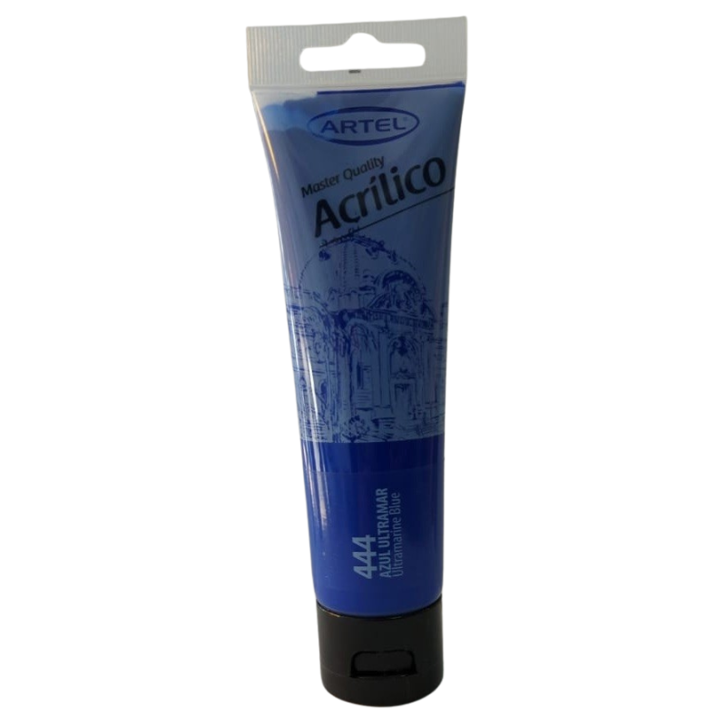 Artel Pintura Acrilica Master Quality 100ml color 444 azul ultramar