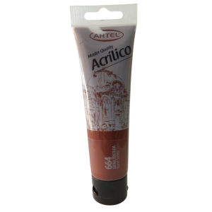 Artel Pintura Acrilica Master Quality 100ml color 664 siena tostada