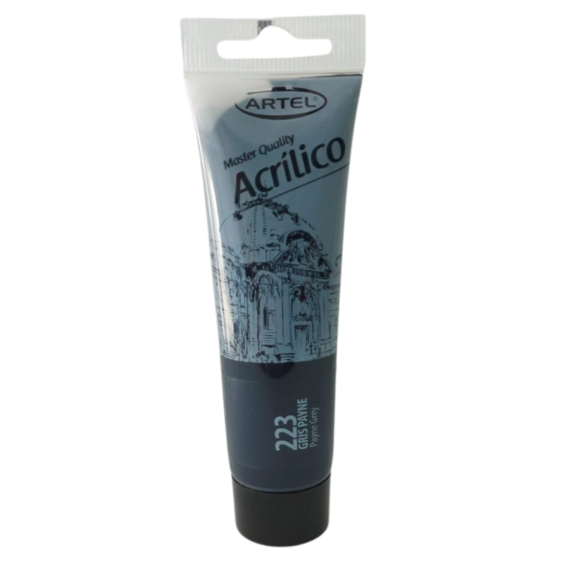 Artel Pintura Acrilica Master Quality 35ml color 223 gris payne