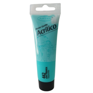 Artel Pintura Acrilica Master Quality 35ml color 442 azul turquesa