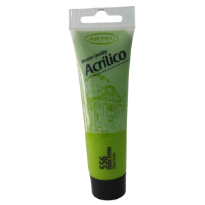 Artel Pintura Acrilica Master Quality 35ml color 556 verde tierra