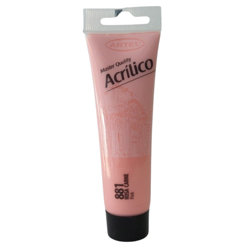 Artel Pintura Acrilica Master Quality 35ml color 881 rosa